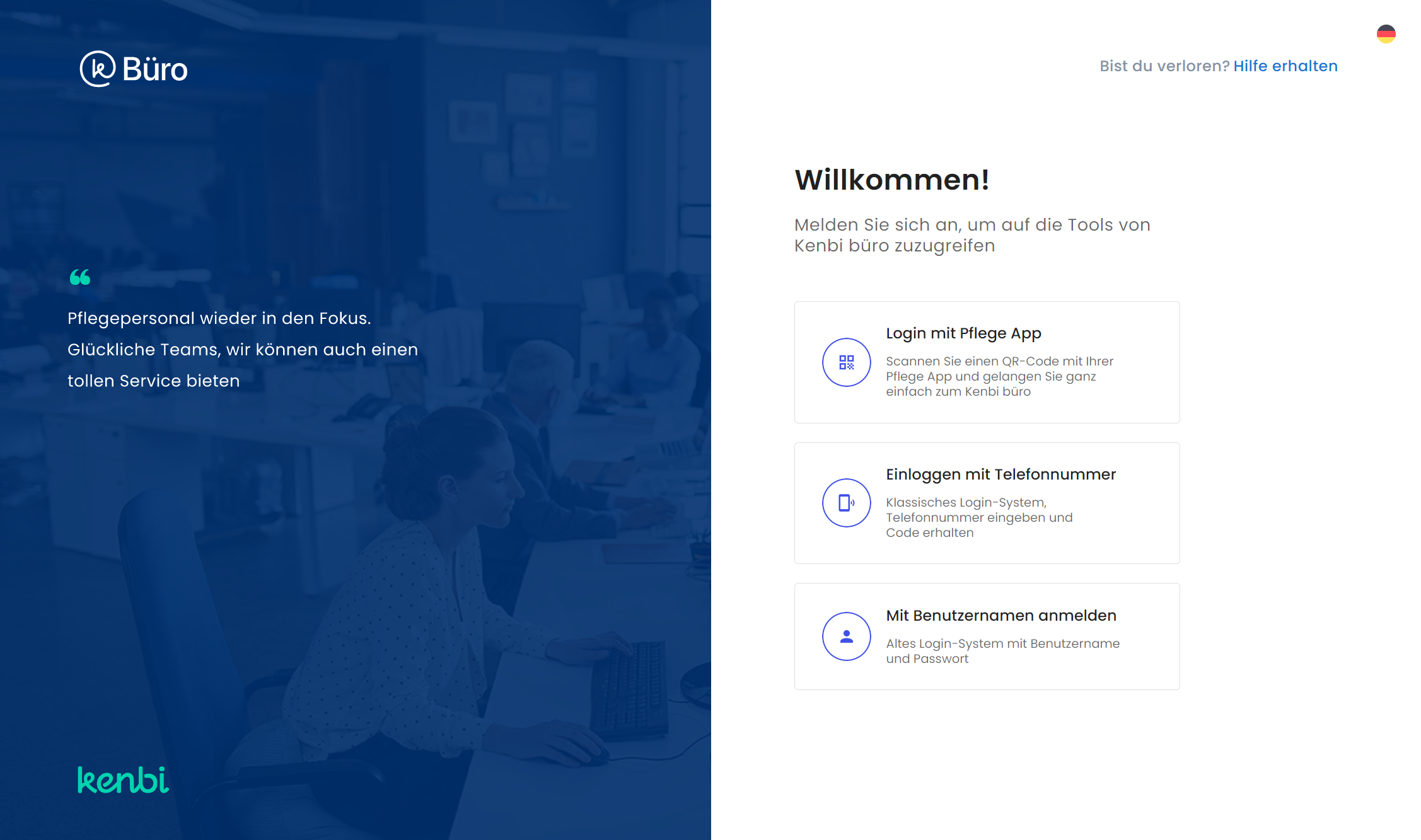 Videoanleitung: Der Einstellungsprozess mithilfe von kenbi Büro